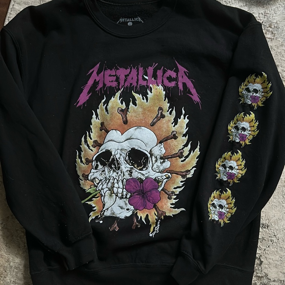 Metallica Crew Neck